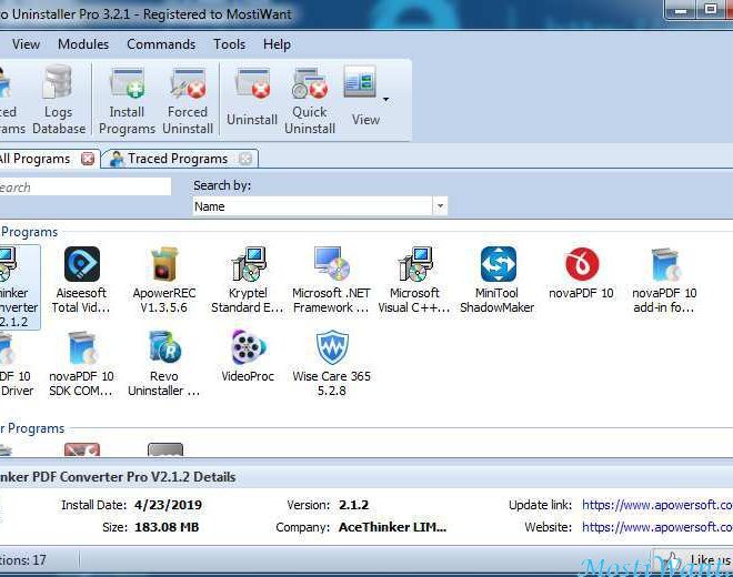 Revo Uninstaller Pro 3