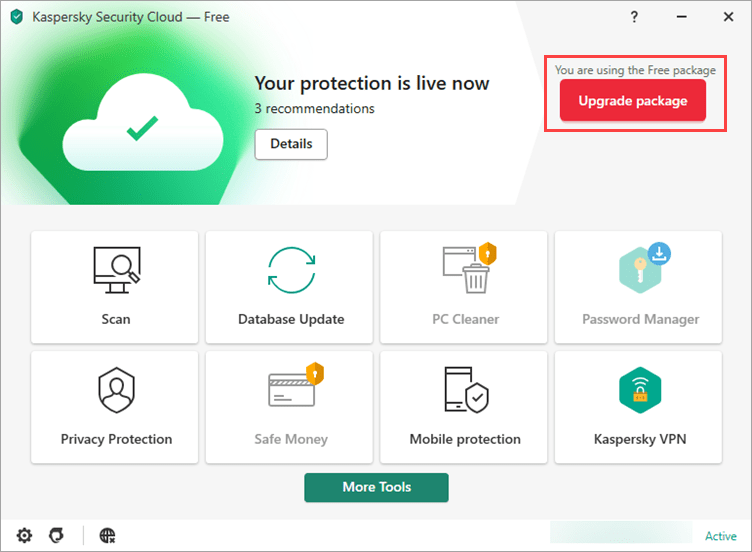 Kaspersky Security Cloud – Free