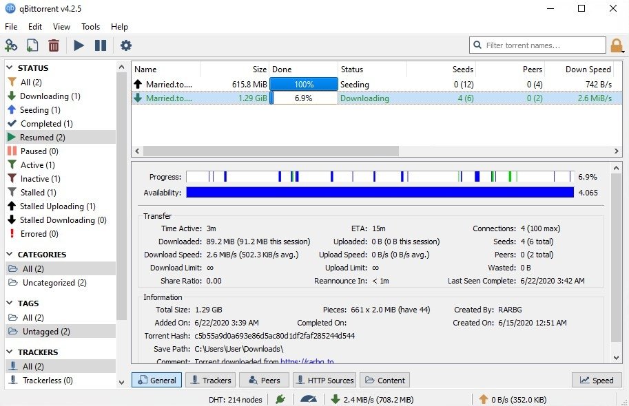 qBittorrent